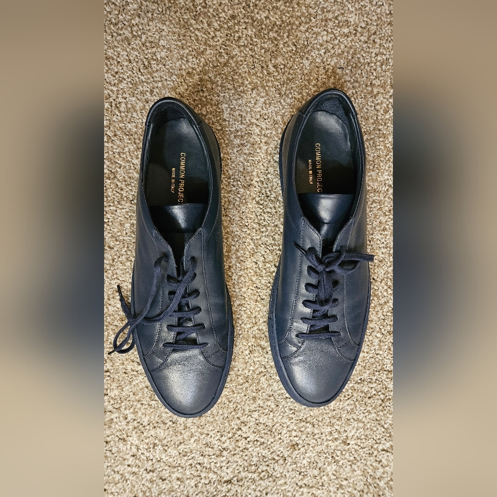 Navy Common Projects Sneakers